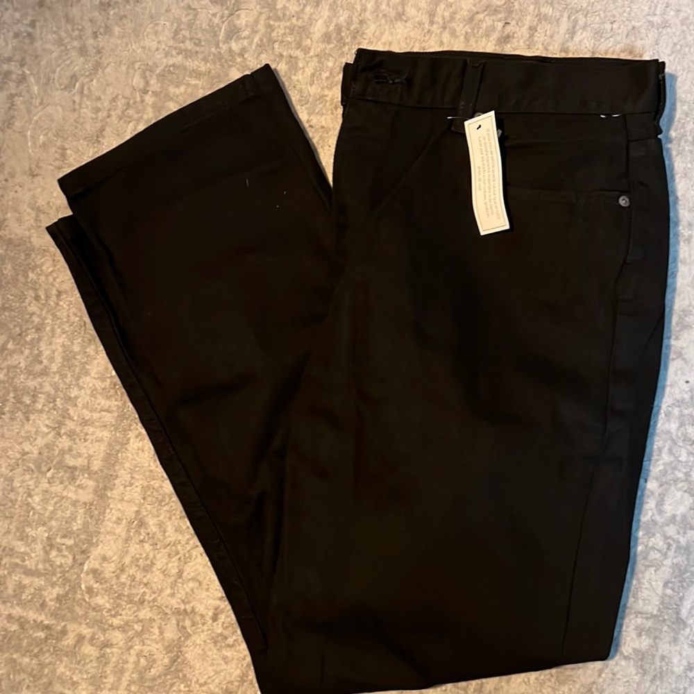 Mens black jean pants